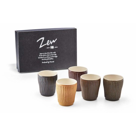 Set of 5 tea cups Shiori

