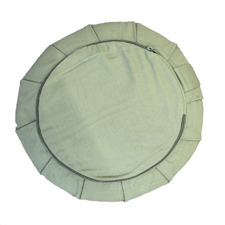 Zafu Organic Basic Pleated Ash Green