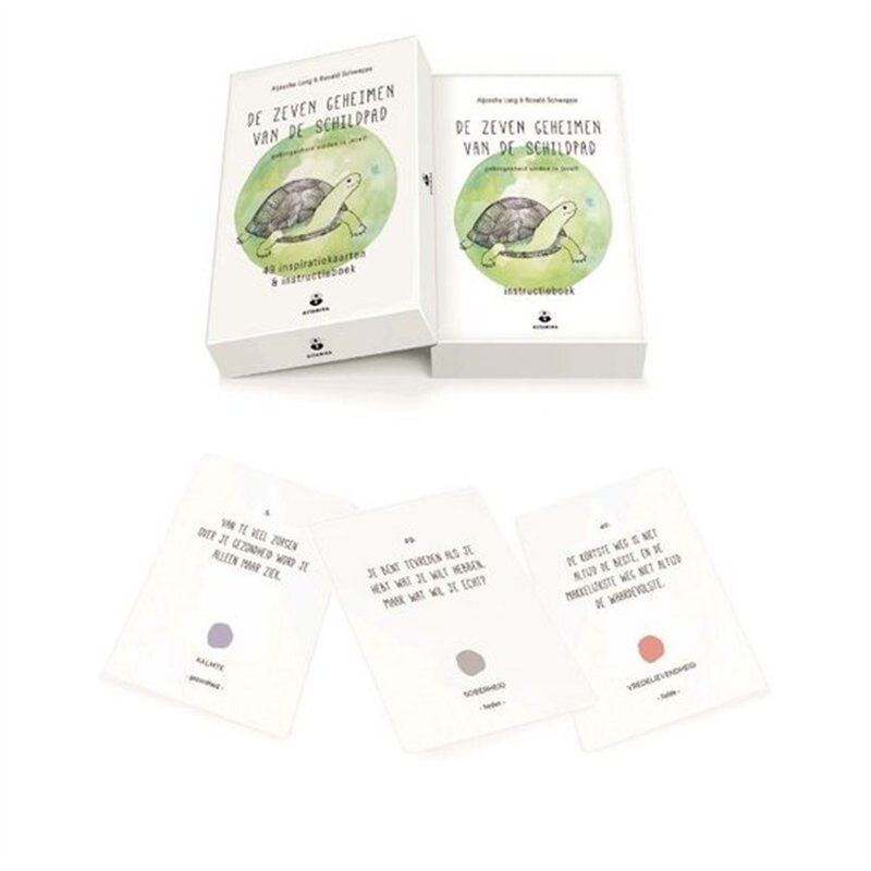 De zeven geheimen van de schildpad - kaartenset