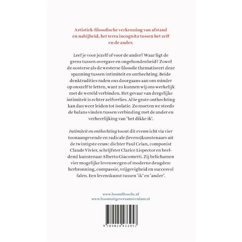 Intimiteit en onthechting