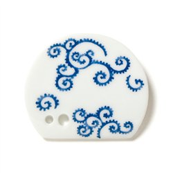 Porcelain Incense Holder Octopus Vine