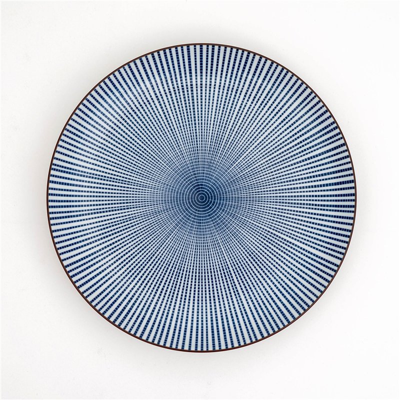 Plate Sendan Tokusa 21.5 cm