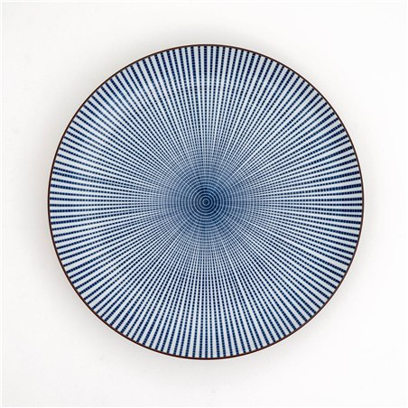 Plate Sendan Tokusa 21.5 cm Plate Sendan Tokusa 21.5 cm