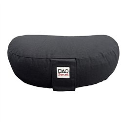 Zafu Crescent Organic Basic Black