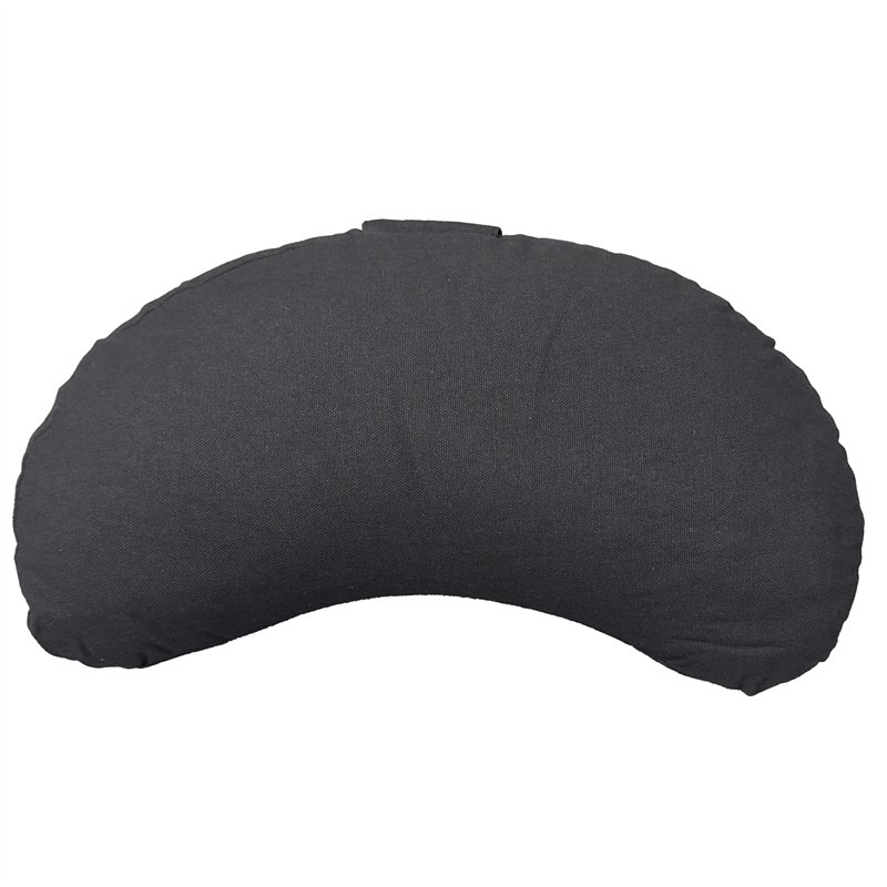 Zafu Crescent Organic Basic Black