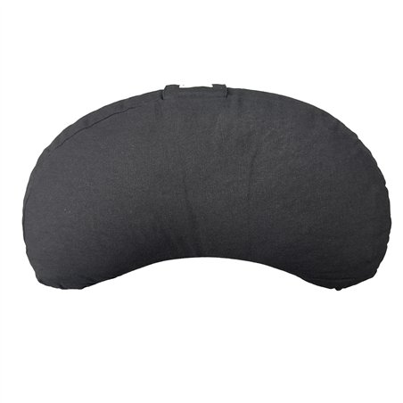 Zafu Crescent Organic Basic Black