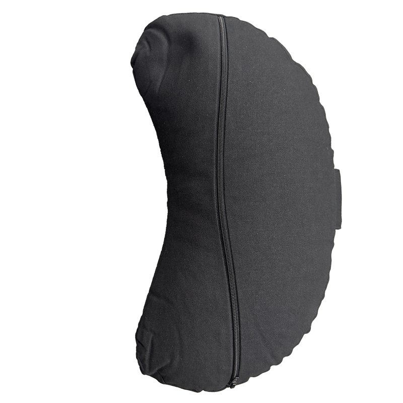 Zafu Crescent Organic Basic Black