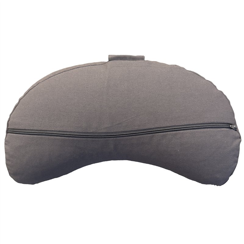 Zafu Crescent Organic Basic Taupe