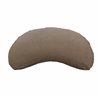 Meditatiekussen Organic Basic halve maan taupe
