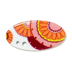 Porcelain Incense Holder Yukiwagiku