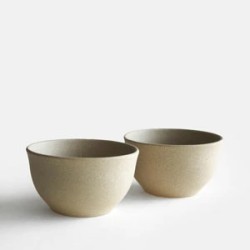 Theekopje Iroiro beige - 2 stuks