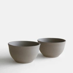 Tea Cup Iroiro Gray 2 pcs