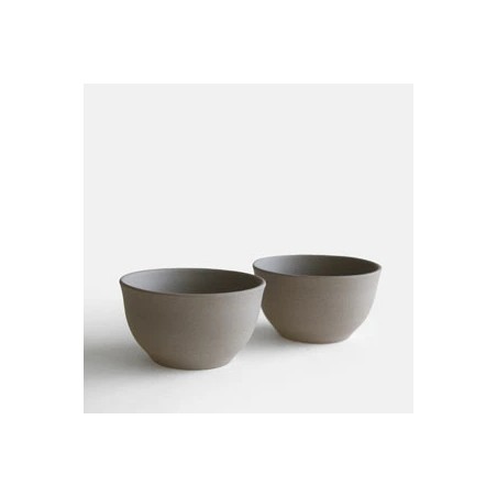 Tea Cup Iroiro Gray 2 pcs