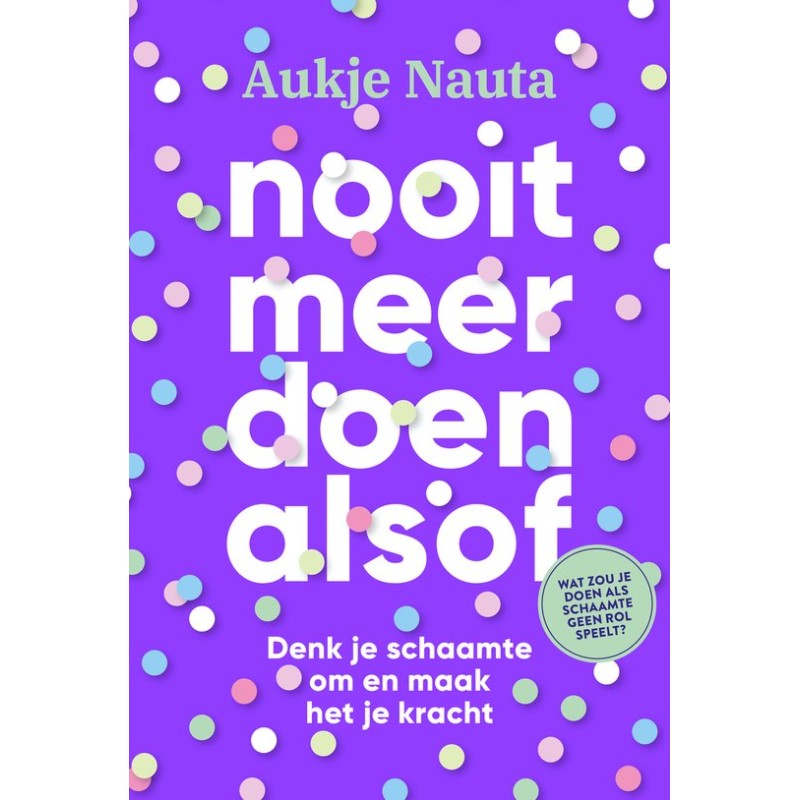 Nooit meer doen alsof